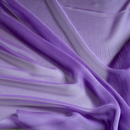Chiffongtyg - Chiffong Tyg Eufemia Lila 5