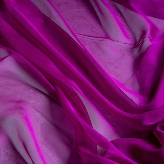 Chiffongtyg - Chiffong Eufemia Cerise Rosa 6