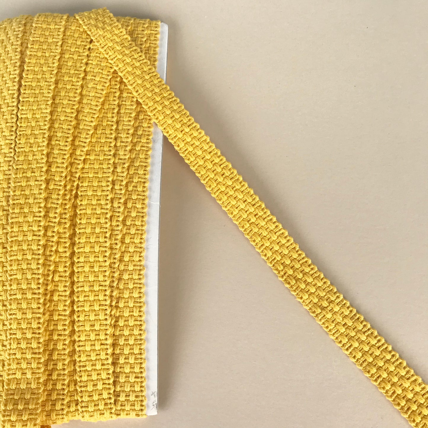 Band - Tygband Bomull Amanda Matt Gul 9