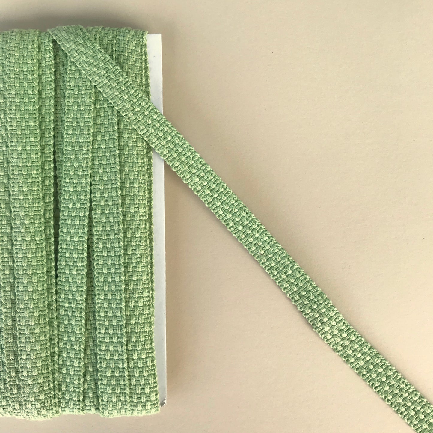 Band - Tygband Bomull Amanda Matt Grön 11