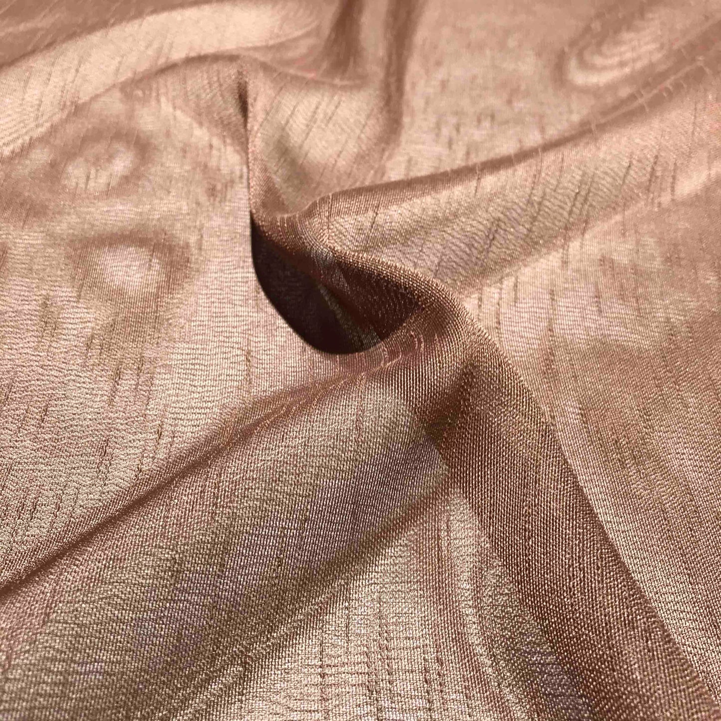 Enfärgat Tyg - Struktur Brun 2