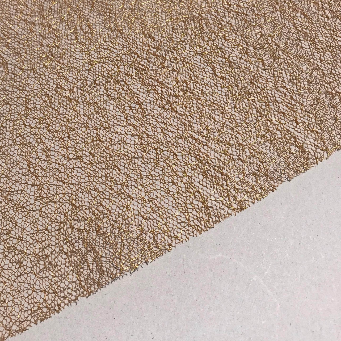 Tylltyg - Tyll Skimmer Guld Brun 1