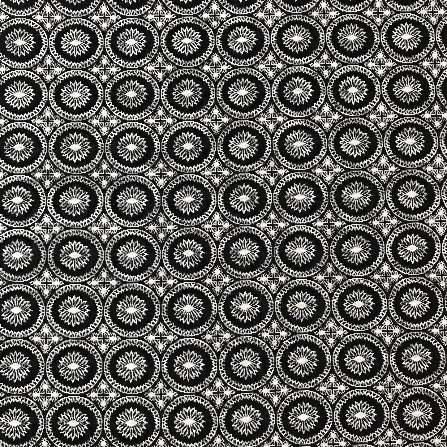 Stretchtyger - Christian Couture - Bomull Cirklar Kors Stark Stretch 1