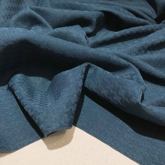 Mönstrade Modetyger - Mode Tyg Blå 127