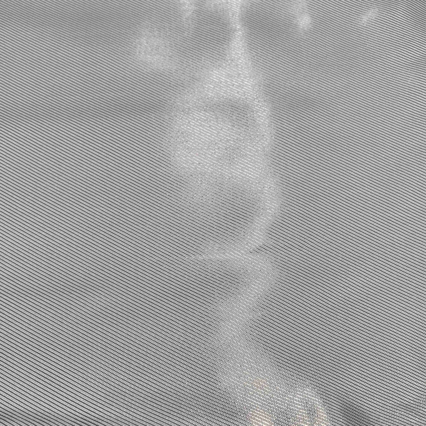 Fodertyg - Foder Tyg Viskos Grå Diagonala Linjer Randigt 16