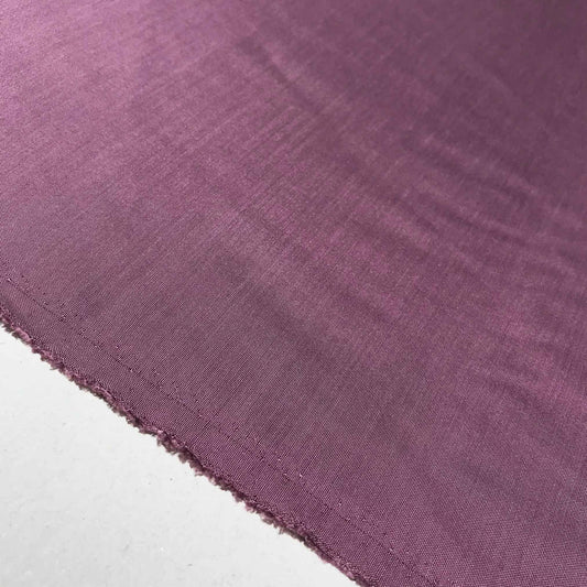 Enfärgat Tyg - Viskos Lila Mjuk Lyster 6