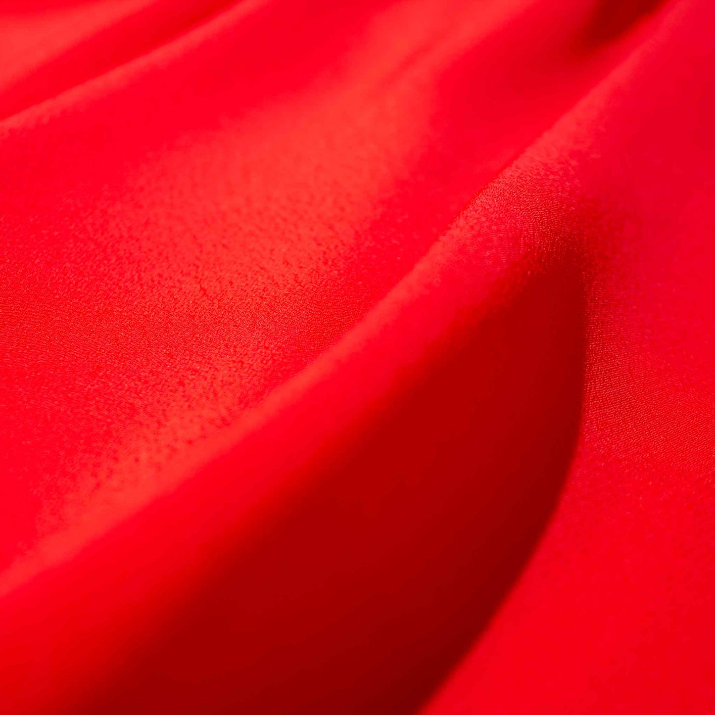 Enfärgat Tyg - Crepe Strukur Röd 19