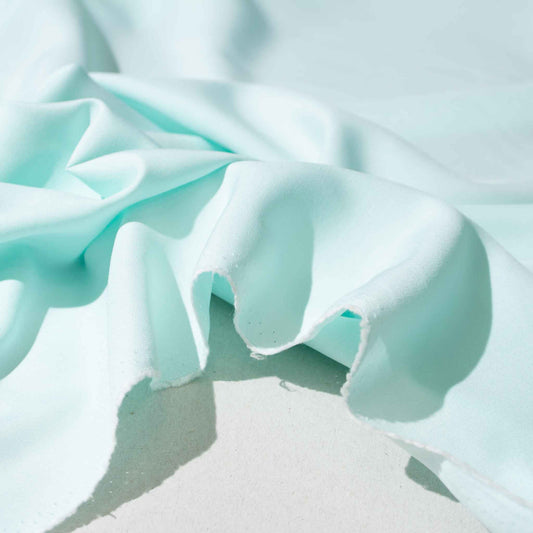 Enfärgat Viskostyg - Viskos Tyg Blå Grön 41