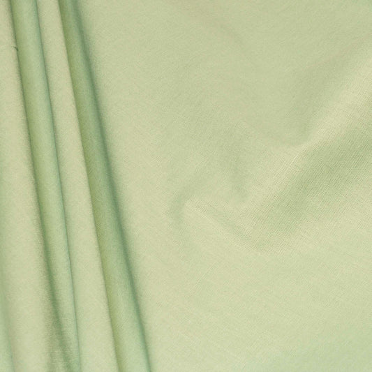 Enfärgat Tyg - Bomull Styv Grön 48