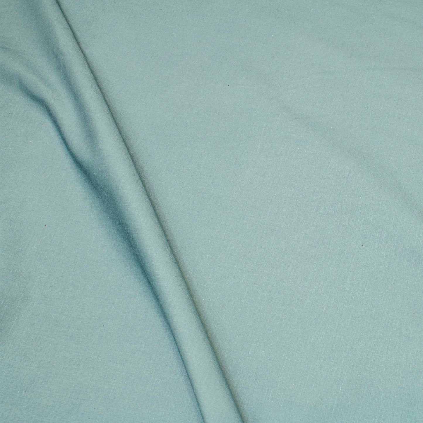 Enfärgat Bomullstyg - Tyg Bomull Blå Grön 59