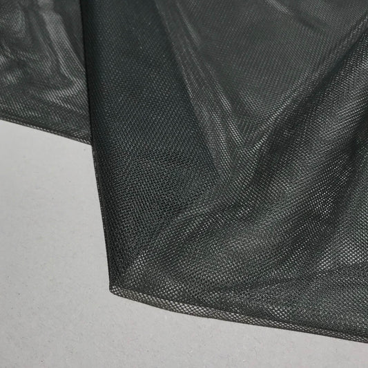 Meshtyg - Tyg Mesh Mörkgrå Grå 2