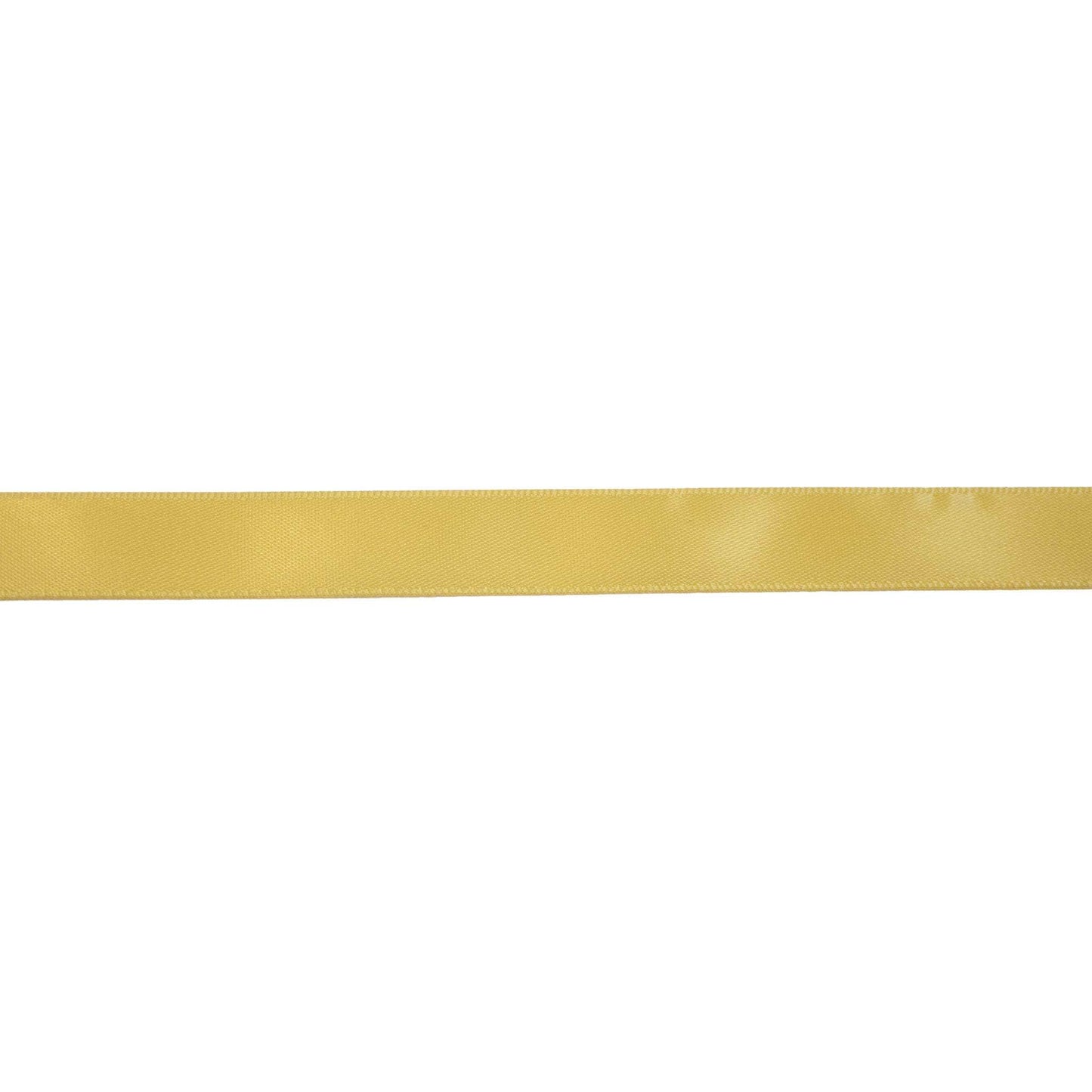 Satinband - Satin Band 13mm Gul Ljusguld Guld 23