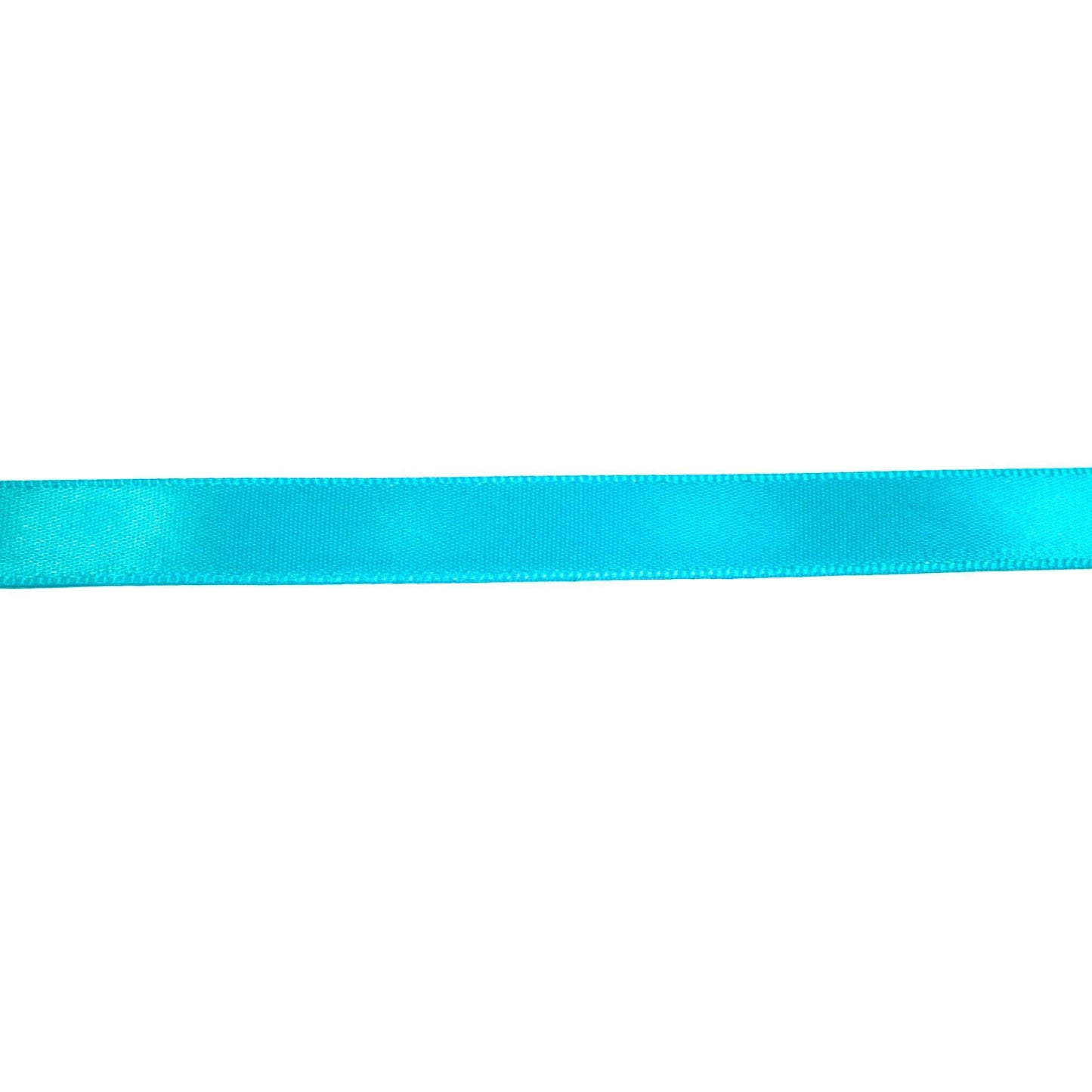 Satinband - Satin Band 13mm Turkos Blå 27