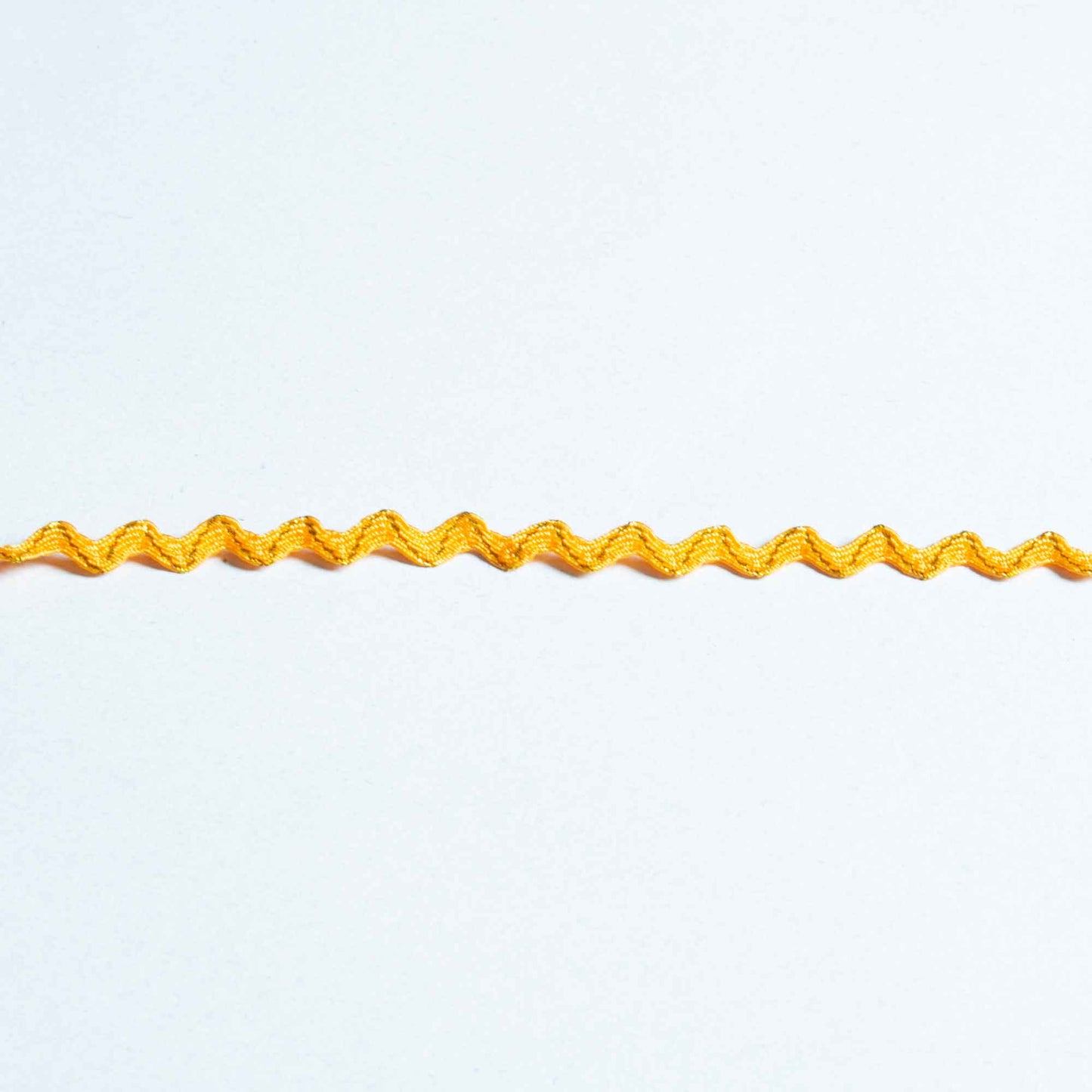 Band - Tygband Skimmer Guld Orange Vågig 95