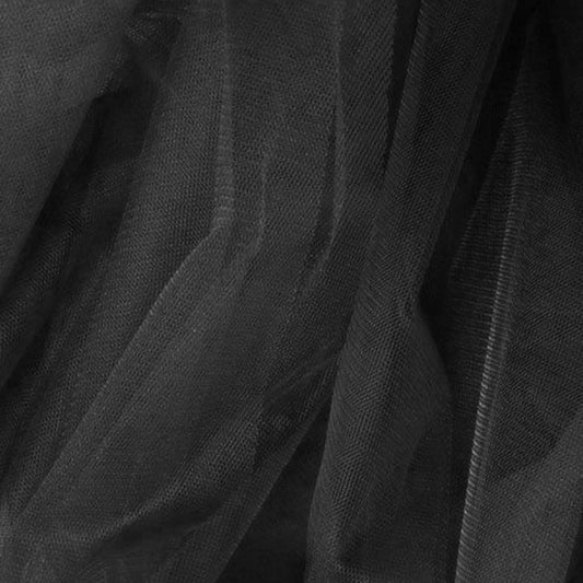 Hårt Tylltyg - Tyll Camille Hård Dark Grey Grå 34