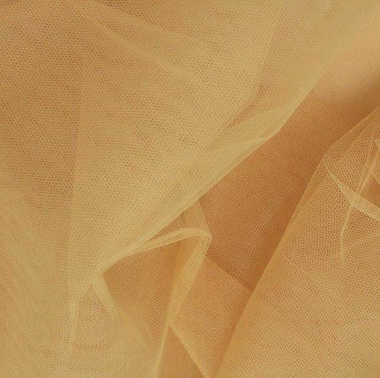 Hårt Tylltyg - Tyll Camille Hård Gold Guld 8