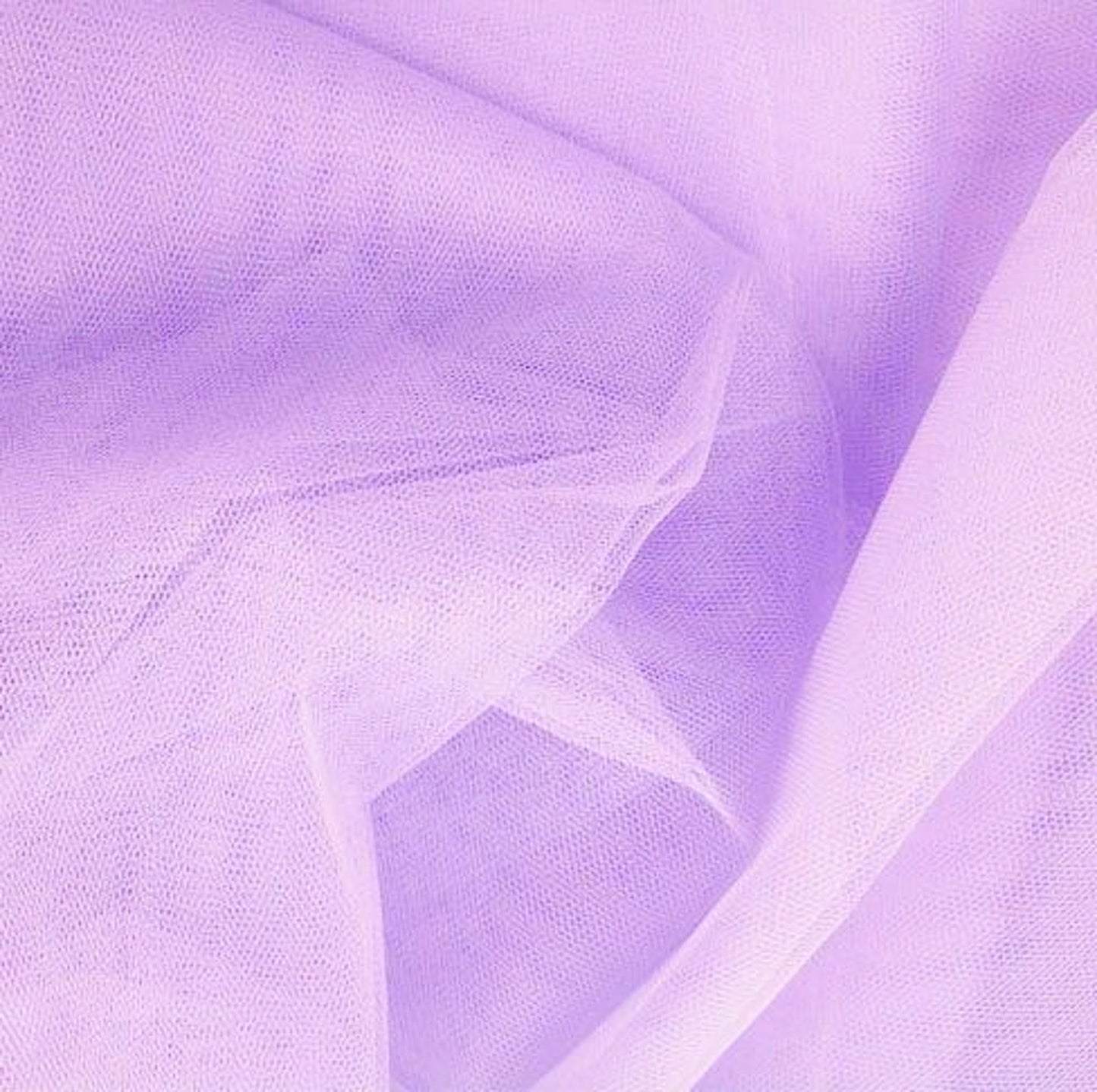 Hårt Tylltyg - Tyll Tyg Camille Hård Lilac Lila 30