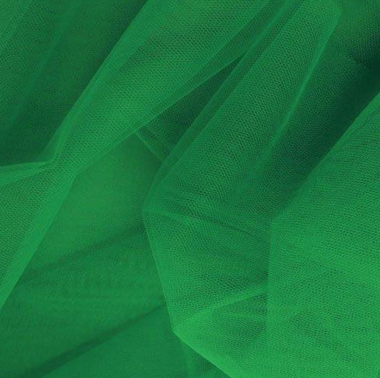 Hårt Tylltyg - Tyll Camille Hård Forest Green Grön 6