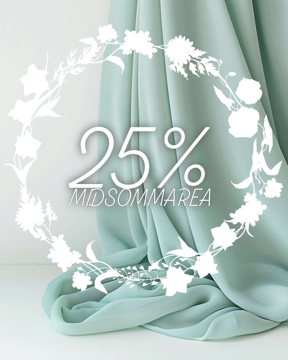 Midsommarea 25% rabatt