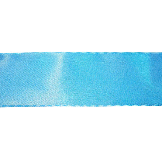 Satinband - 53mm blå 2