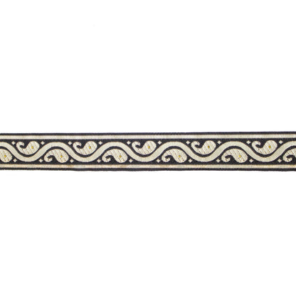 Band svart, beige, silver