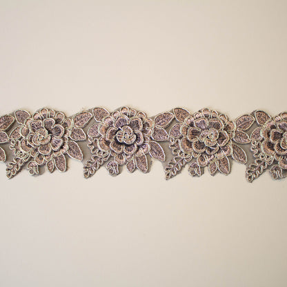 Band - Tygband 3D Bronze Garden Brons / Guld 7